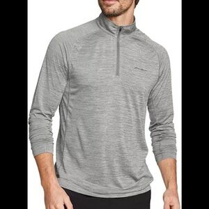 Eddie Bauer Motion men’s quarter zip long sleeve NWT